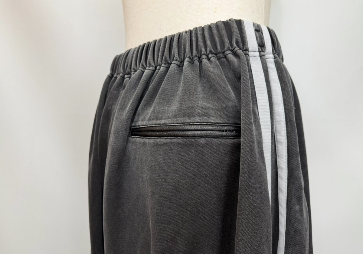 DOUBLET /FADED BLACK TRACK PANTS | glitter ONL