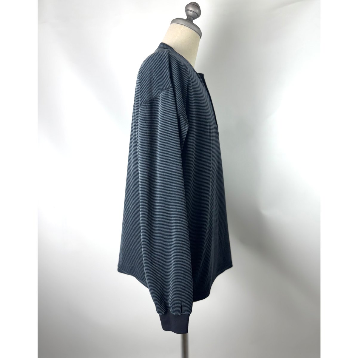 soe READY TO WEAR / Henryneck L/S T-Shirts | g