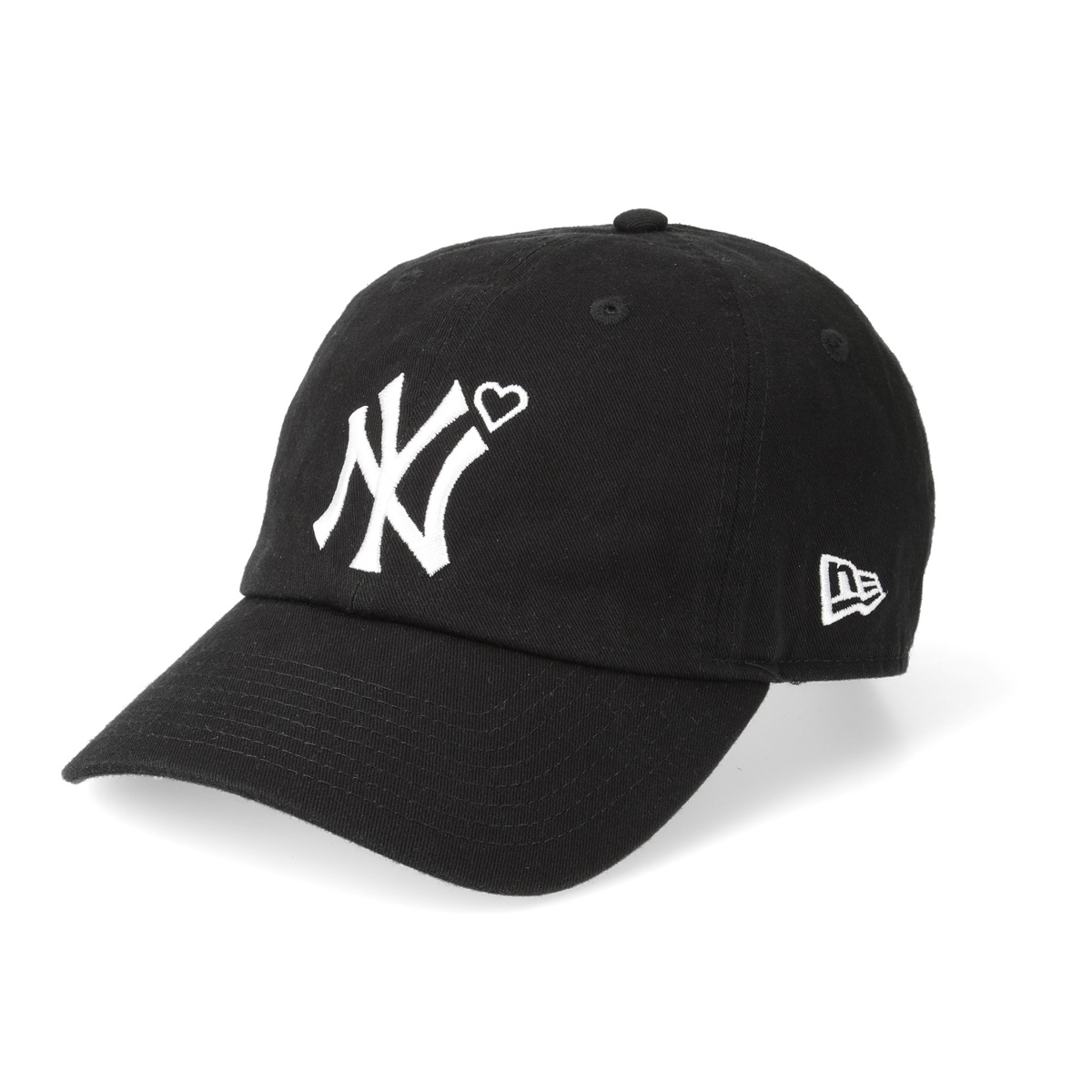 BASICKS / Yankees Heart Embroidery Cap | glitte...