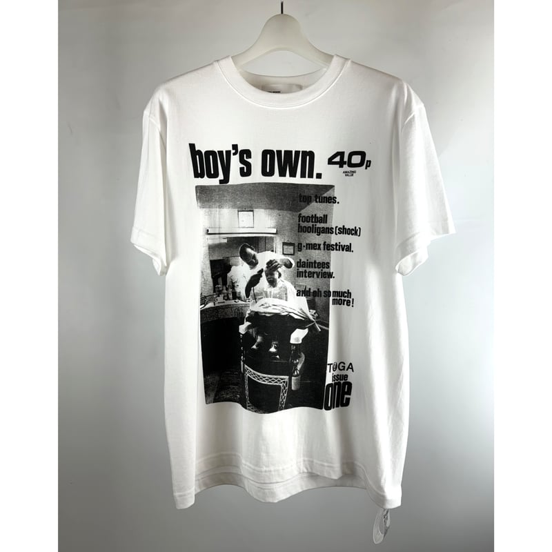 TOGA archives / PRINT T-SHIRT ISSUE ONE BOY