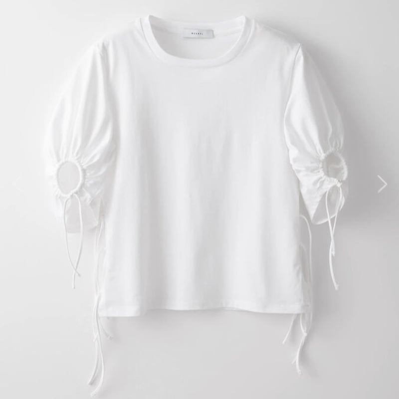murral /Chipped half sleeve top | glitter ONLI