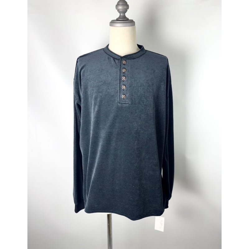 soe READY TO WEAR / Henryneck L/S T-Shirts | g