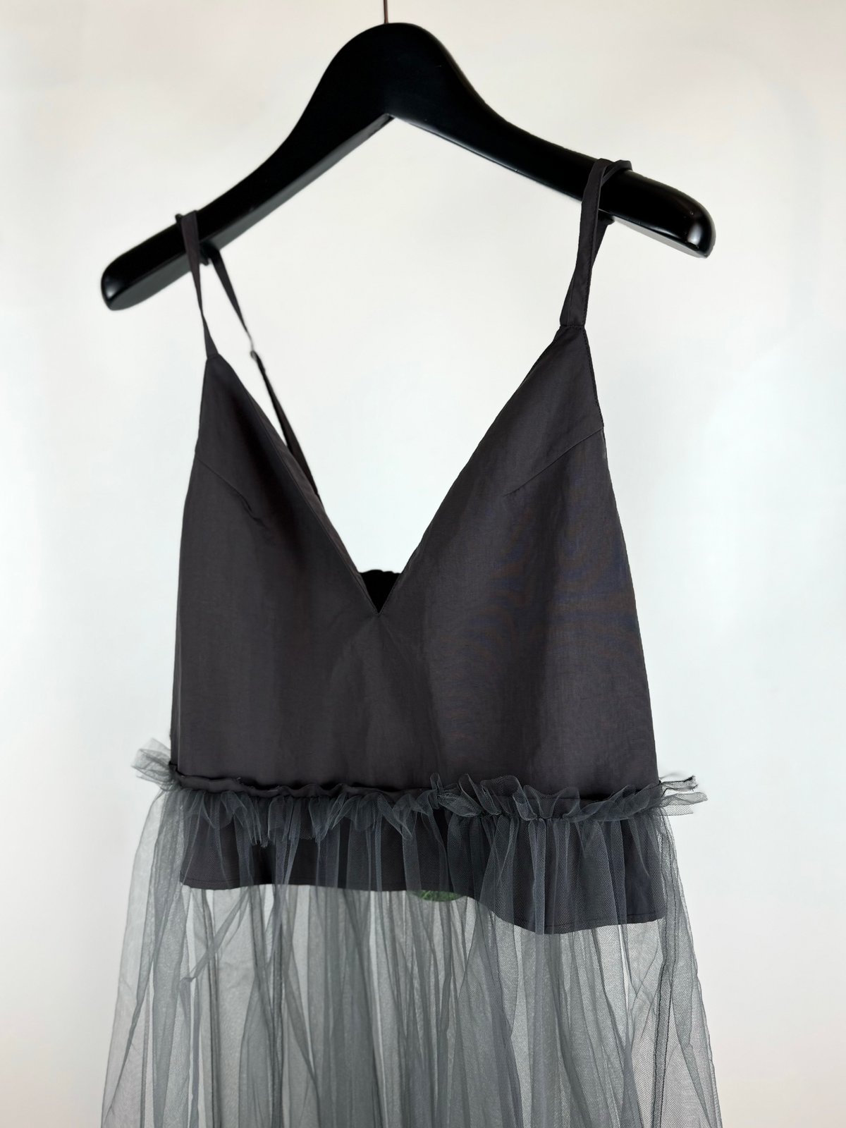 NONTOKYO / GATHER TULLE CAMISOLE ONE-PIECE | g