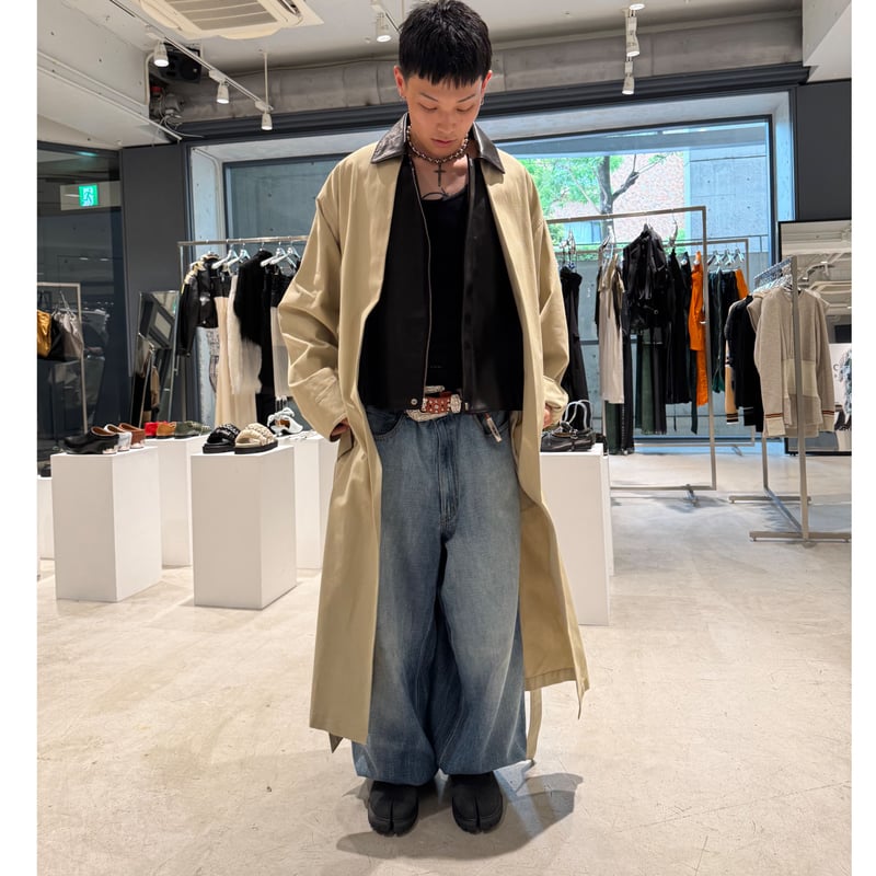 TOGA TOO/ Canvas docking coat | glitter ONLINE