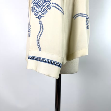 TOGA TOO /Inner print long sleeve shirt