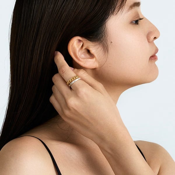 GARNI / Twin Ring - COMBI | glitter ONLINE STORE