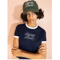 G.V.G.V.  / EMBROIDERY RINGER TEE