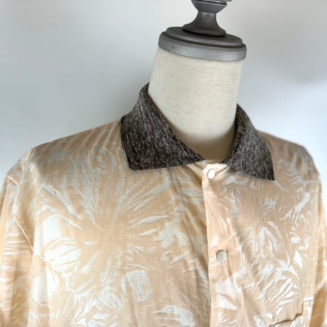 TOGA TOO  / FLOCKY PRINT S/S SHIRT