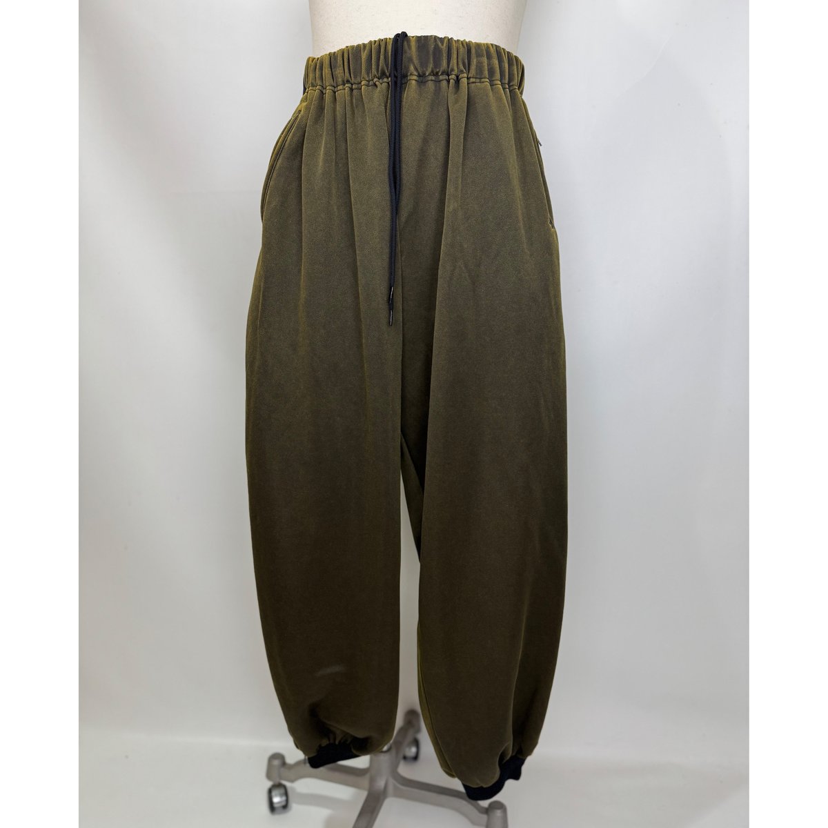 DOUBLET /FADED BLACK TRACK PANTS | glitter ONL