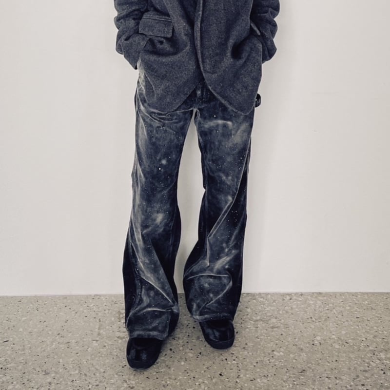 soe READY TO WEAR / Splashed Painter Trousers