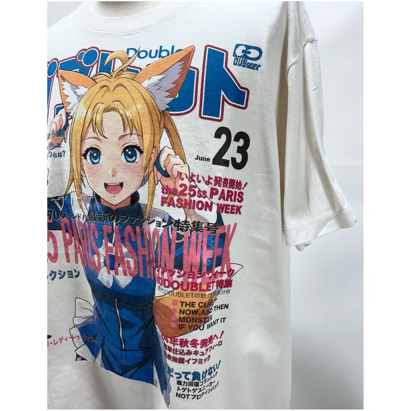 DOUBLET / ANIME PRINT T-SHIRT | glitter ONLIN