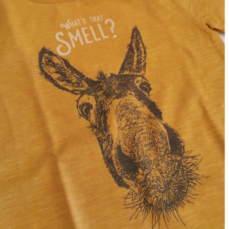 〈LION of LEISURE〉"Donkey" t-shirts (Mustard) ※BABY