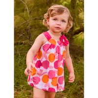 〈mayoral〉Botanical print summer dress (pink) ※BABY
