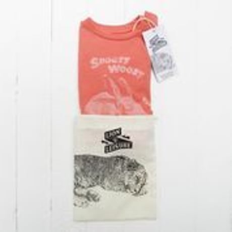 〈LION of LEISURE〉"Bunny" t-shirts (Green) ※BABY