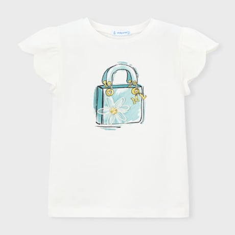 〈mayoral〉Bag T-shirt(mint) ※KIDS