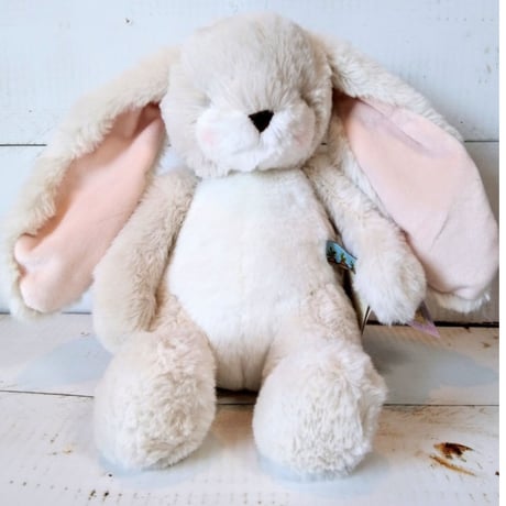 〈Bunnies By The Bay〉"Lop eared Rabbit" stuffed toy (Pink/Grey/Beige)