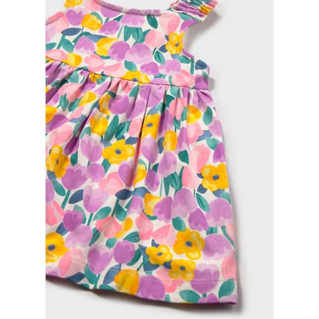 〈mayoral〉Blouse and bloomer set (flower) ※BABY