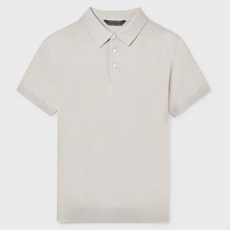 〈mayoral〉Knit polo (beige)※JUNIOR