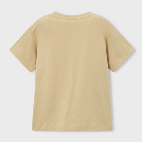 〈mayoral〉soccer ball print T-shirt (beige) ※KIDS