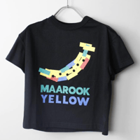 〈MAAROOK〉Tenjiku Banana Block Print T-Shirt ※BABY/KIDS