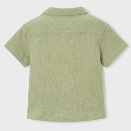 〈mayoral〉Gauze open-collar shirt ※KIDS