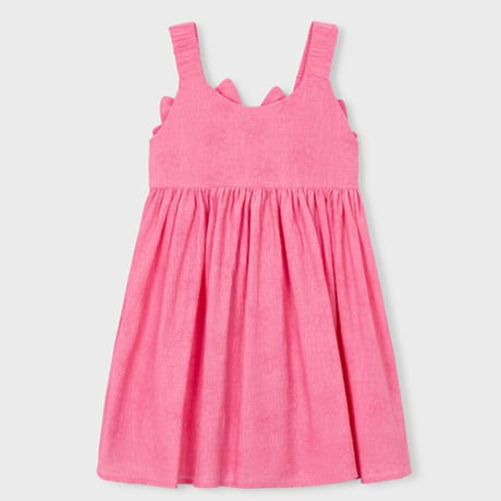 〈mayoral〉Summer dress with a ribbon at the back (pink) ※KIDS