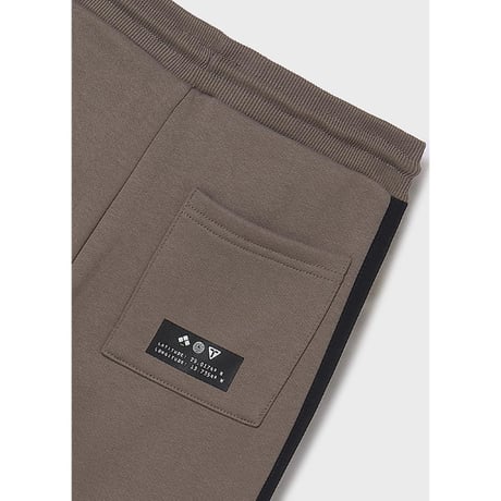 〈mayoral〉Jersey pants with side stripes (beige) ※JUNIOR
