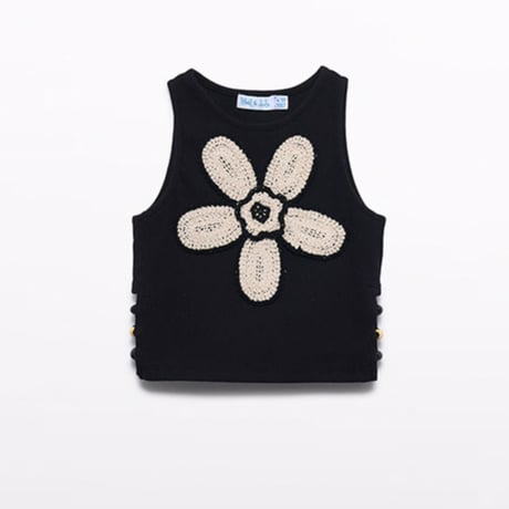〈Abel&Lula〉 Sleeveless tops (black) ※KIDS&JUNIOR