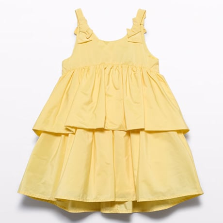 〈Abel&Lula〉Summer dress (lemon yellow) ※KIDS&JUNIOR