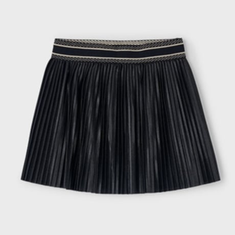 〈mayoral〉pleated skirt (black) ※KIDS