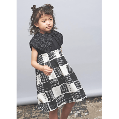 〈MAAROOK〉Block check print dress ※BABY/KIDS/JUNIOR