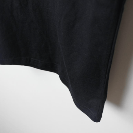 〈MAAROOK〉Snow Willow Ribbon Collar Jersey T-Shirt(black) ※BABY/KIDS/JUNIOR
