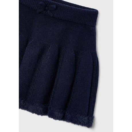〈mayoral〉knitted skirt (navy) ※KIDS