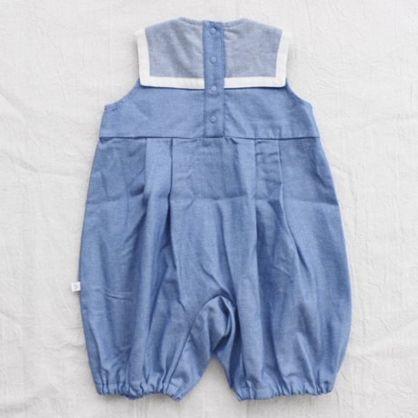 〈MAAROOK〉Nep denim baby romper ※BABY