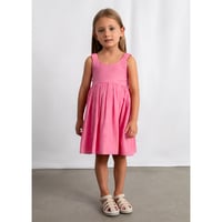 〈mayoral〉Summer dress with a ribbon at the back (pink) ※KIDS