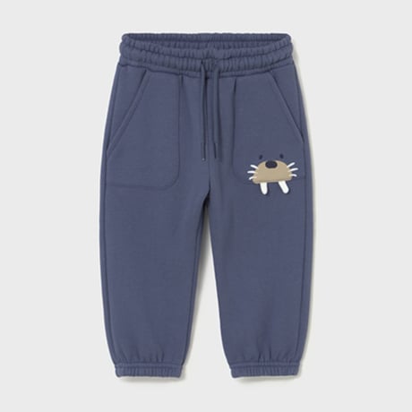 〈mayoral〉Animal Pocket Pants (blue) ※BABY