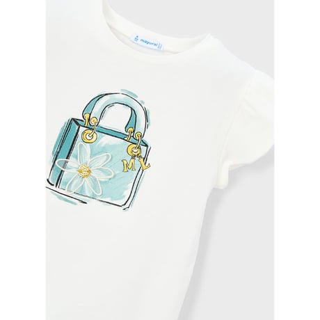 〈mayoral〉Bag T-shirt(mint) ※KIDS