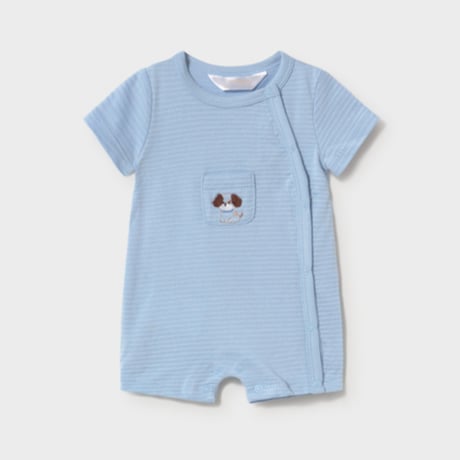 〈mayoral〉rompers 2P Set (BLUE) ※BABY