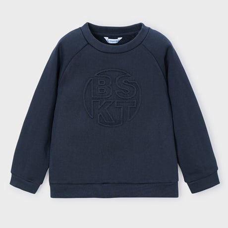 〈mayoral〉3D logo Pullover (navy) ※KIDS