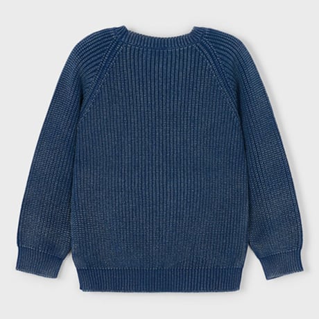 〈mayoral〉ribbed sweater (blue) ※KIDS