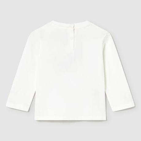 〈mayoral〉Car long-sleeved top (White) ※BABY