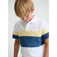 〈mayoral〉Tricolor polo※JUNIOR