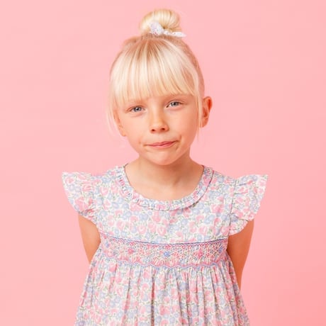 〈Albetta〉Floral Dress (Pink）※BABY&KIDS