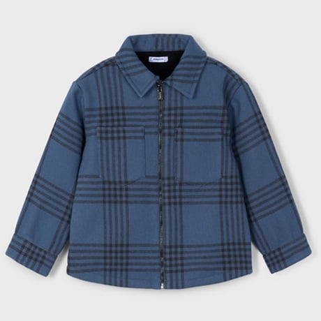 〈mayoral〉Zip-up blouson (blue) ※KIDS
