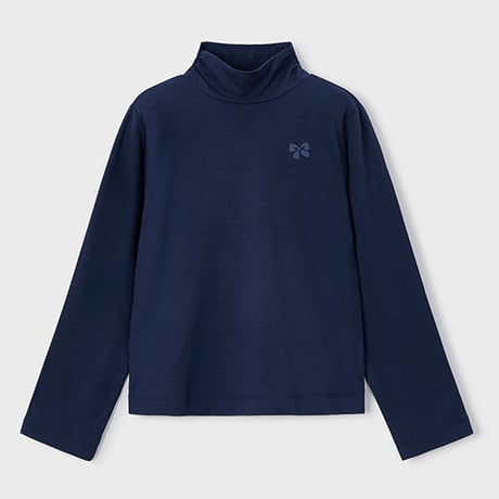 〈mayoral〉high neck collar tops(navy) ※KIDS