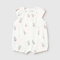 〈mayoral〉Bear print romper  (white) ※BABY