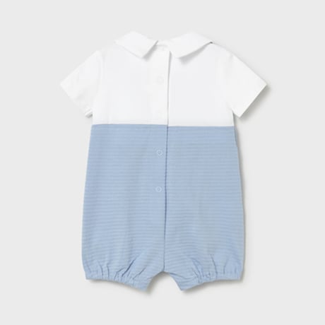 〈mayoral〉Collared romper  ※BABY