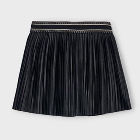 〈mayoral〉pleated skirt (black) ※KIDS