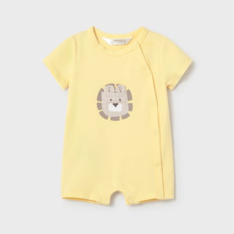 〈mayoral〉rompers 2P Set (yellow) ※BABY