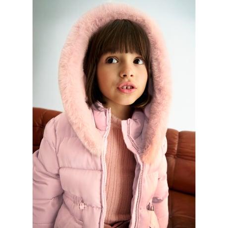 〈Abel&Lula〉short coat (pink) ※KIDS&JUNIOR